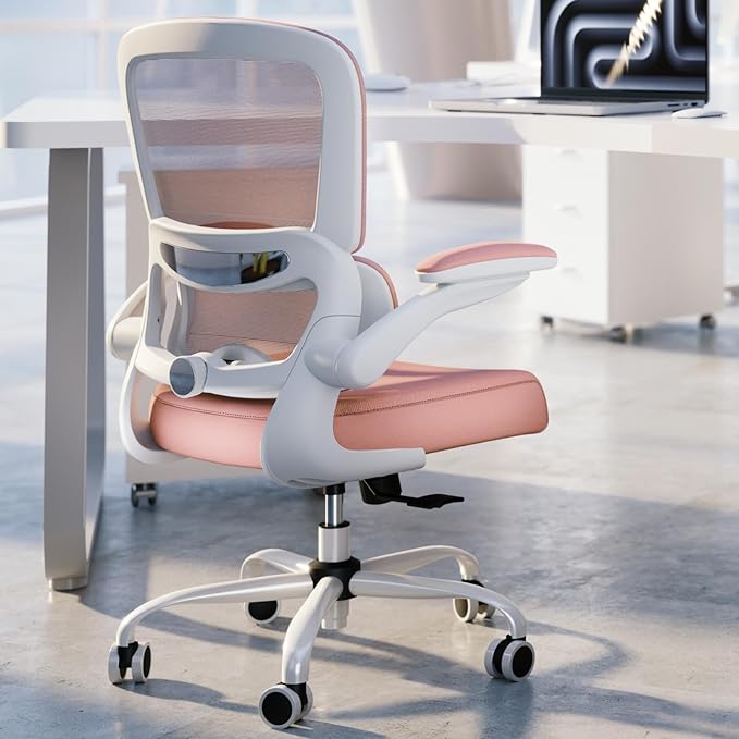 Office Chair - Ergonomic Desk Chair with Adjustable Lumbar Support, Mesh Computer Chair, Executive Chair for Home Office Comfortable Lumbar Support