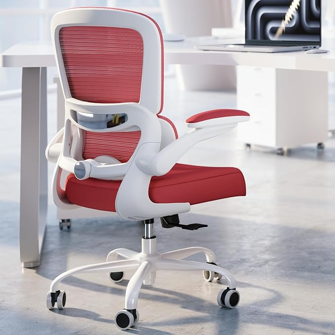 Office Chair - Ergonomic Desk Chair with Adjustable Lumbar Support, Mesh Computer Chair, Executive Chair for Home Office Comfortable Lumbar Support